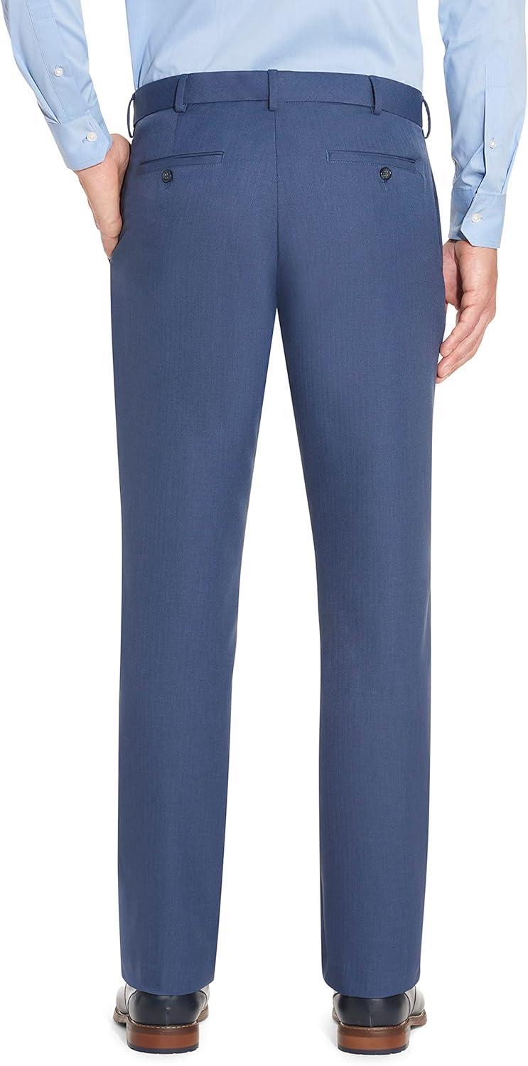 imageVan Heusen Mens Big and Tall Traveler Stretch Flat Front Dress PantAsh Navy