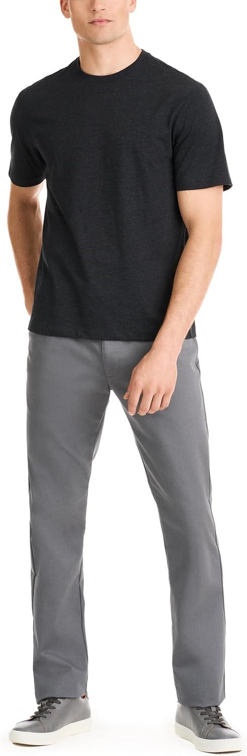imageVan Heusen Mens Essential Stain Shield TShirtBlack Heather