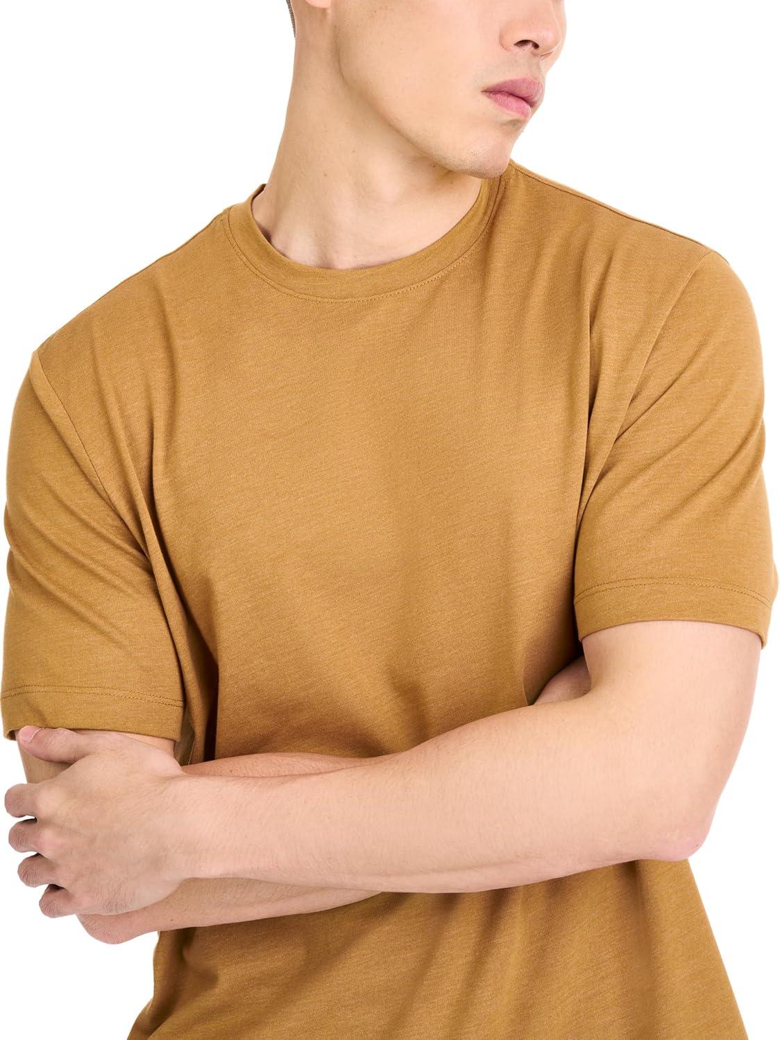 imageVan Heusen Mens Essential Stain Shield TShirtDijon Heather