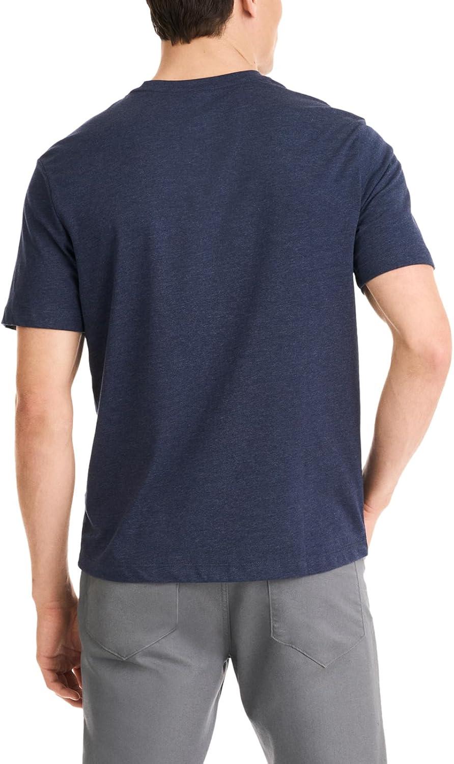 imageVan Heusen Mens Essential Stain Shield TShirtKentucky Blue Heather