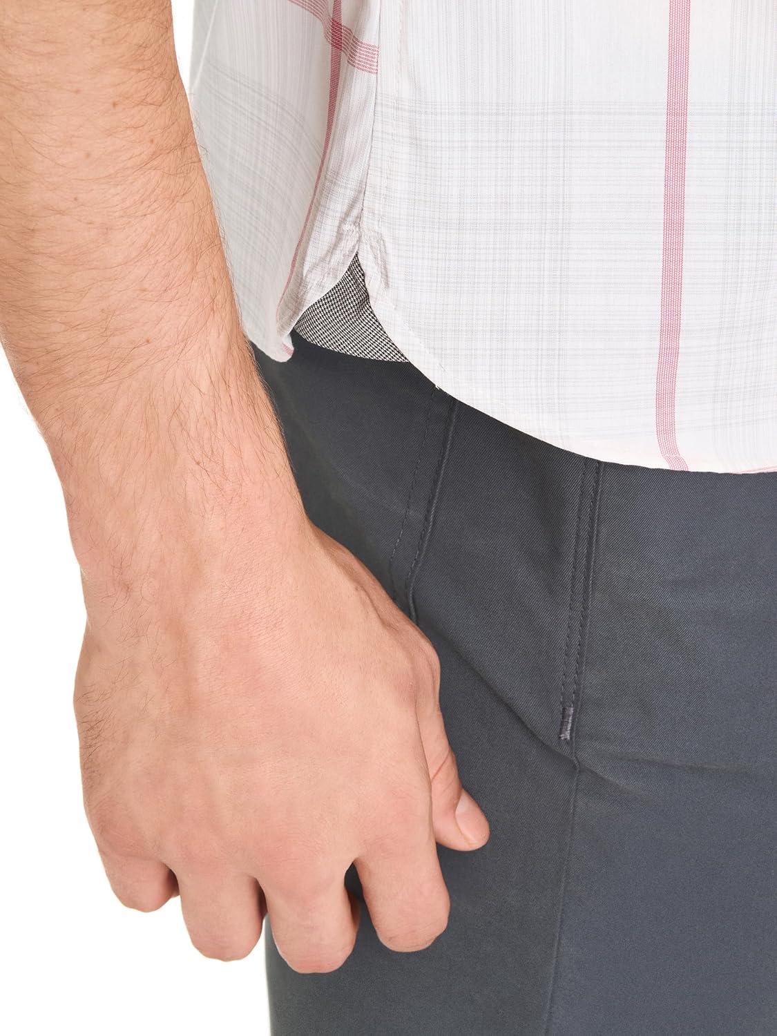 imageVan Heusen Mens Essential Woven Short Sleeve Button UpHigh Rise