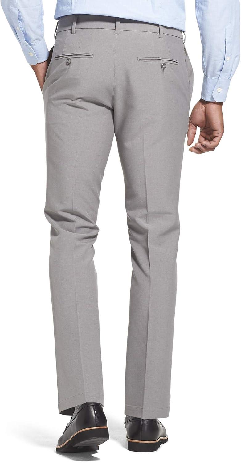 imageVan Heusen Mens Flex Flat Front Straight Fit PantGrey