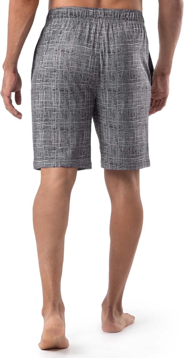 imageVan Heusen Mens Jersey Knit Sleep ShortsGrey