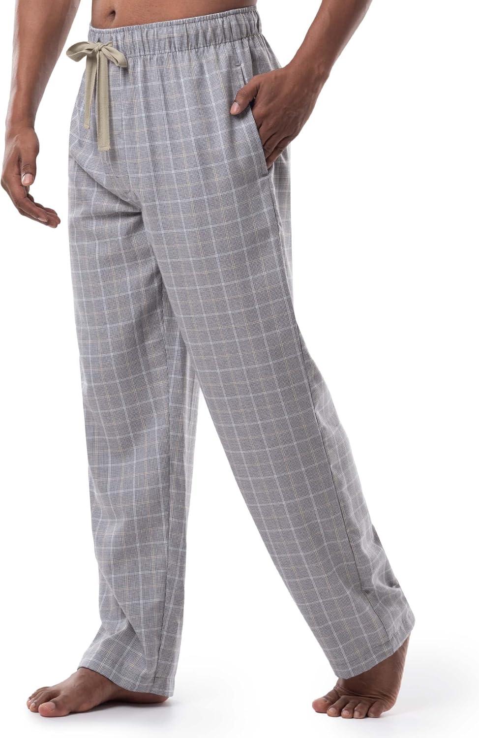 imageVan Heusen Mens Polyrayon Yarndye Woven Sleep Pajama PantGrey