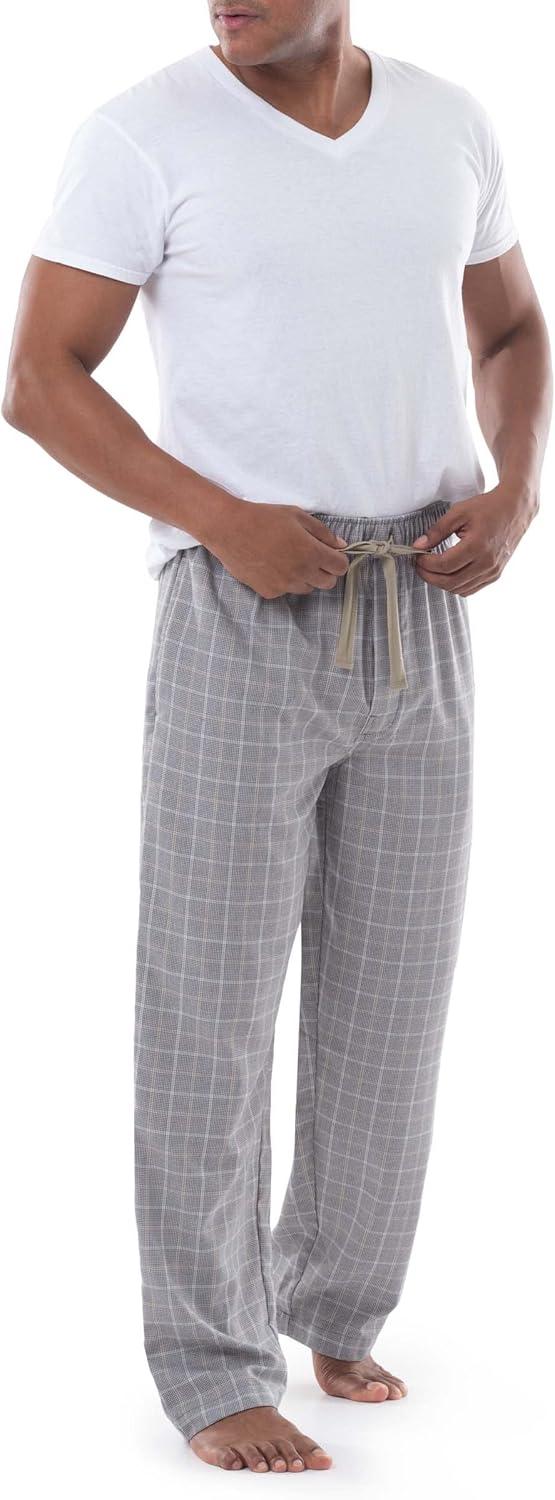 imageVan Heusen Mens Polyrayon Yarndye Woven Sleep Pajama PantGrey
