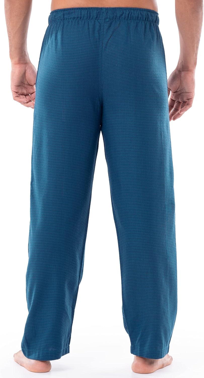 imageVan Heusen Mens Polyrayon Yarndye Woven Sleep Pajama PantNavy