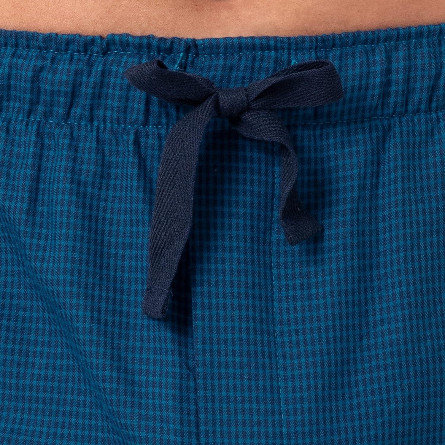 imageVan Heusen Mens Polyrayon Yarndye Woven Sleep Pajama PantNavy