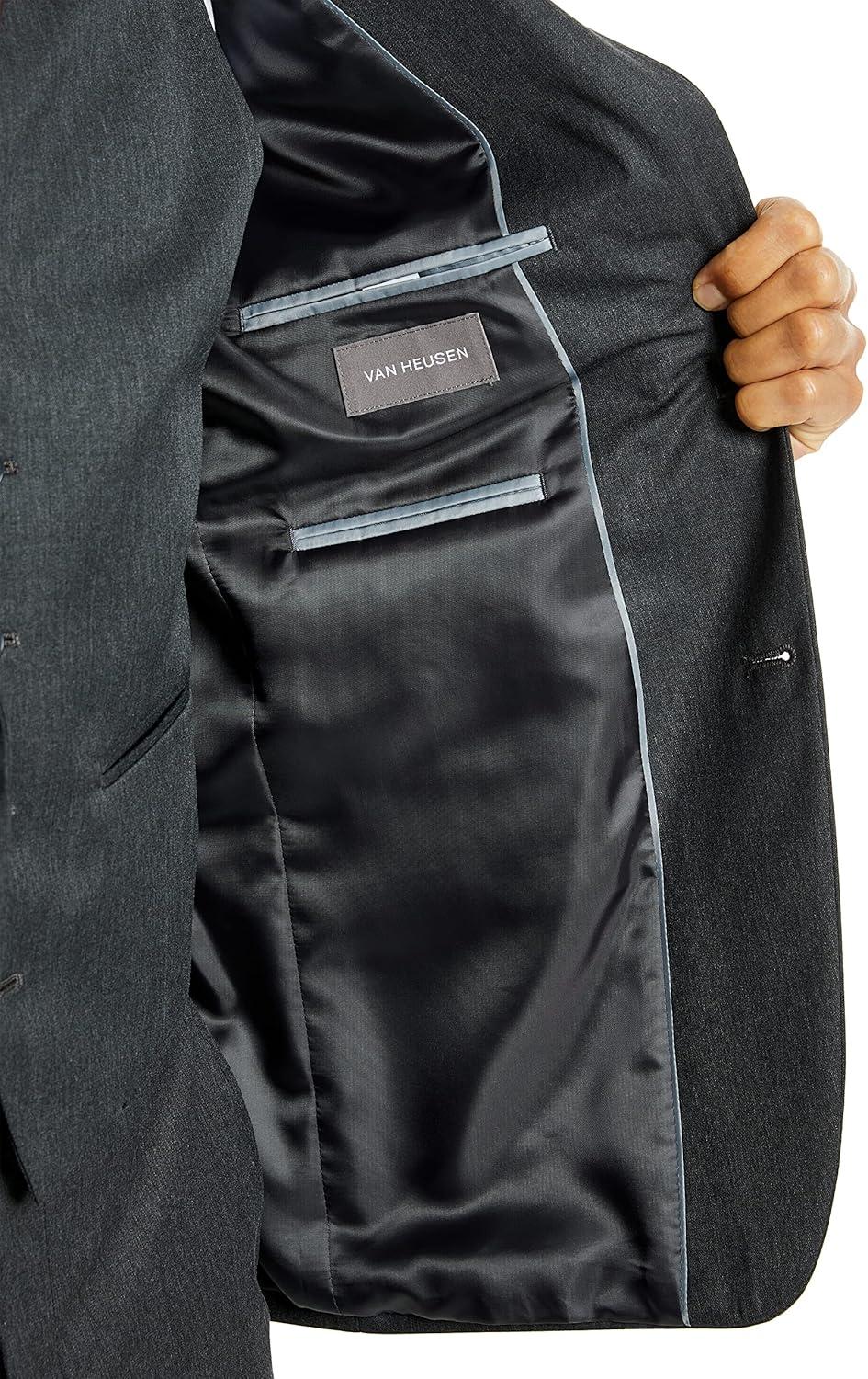 imageVan Heusen Mens Regular Fit Suit SeparatesMedium Grey