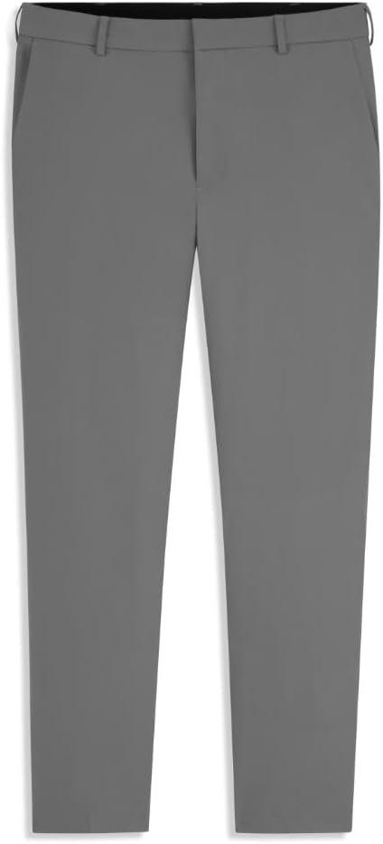 imageVan Heusen Mens Stain Shield Stretch Slim Fit Flat Front Dress PantDove Grey