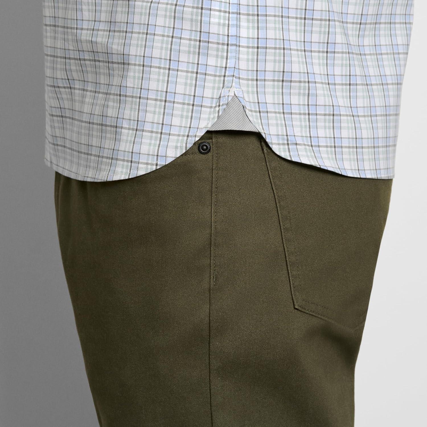imageVan Heusen Mens Wrinkle Free Short Sleeve Button Down Check ShirtBrilliant White