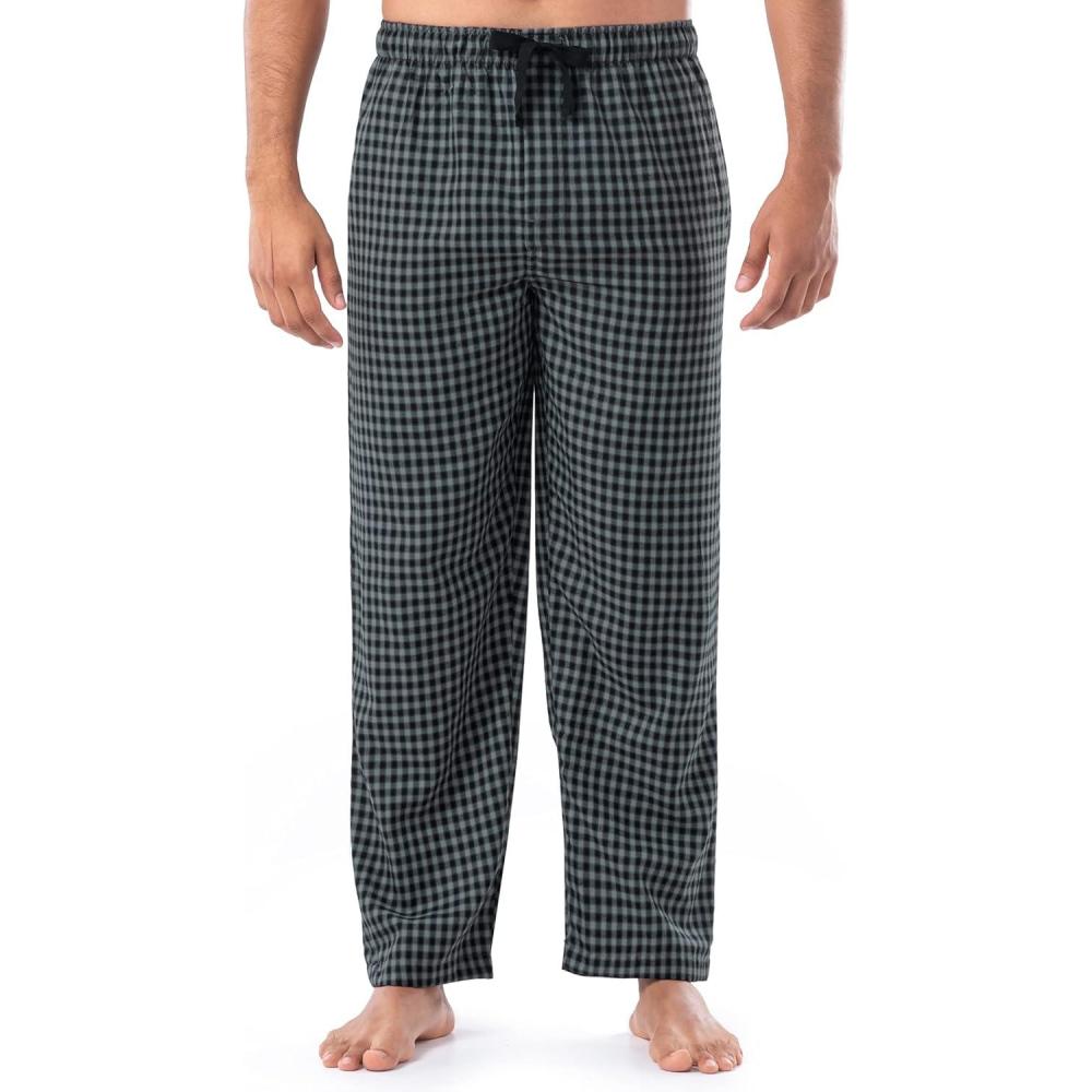 imageVan Heusen Mens Polyrayon Yarndye Woven Sleep Pajama PantCharcoal Heather