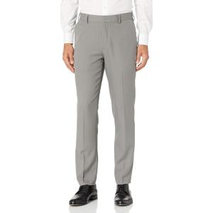 Van Heusen Men’s Big and Tall Traveler Stretch Flat Front Dress Pant(Smoked Grey)