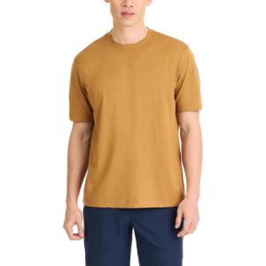Van Heusen Men’s Essential Stain Shield T-Shirt(Dijon Heather)