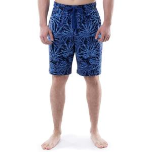 Van Heusen Men’s Jersey Knit Sleep Shorts(Navy/Palm)