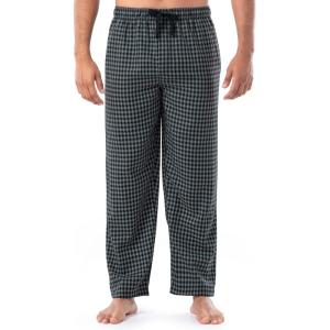 Van Heusen Men’s Poly-rayon Yarn-dye Woven Sleep Pajama Pant(Charcoal Heather)