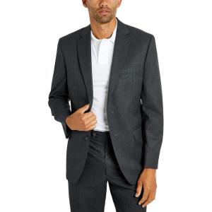 Van Heusen Men’s Regular Fit Suit Separates(Medium Grey)