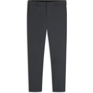 Van Heusen Mens Stain Shield Stretch Slim Fit Flat Front Dress Pant(Charcoal Grey)