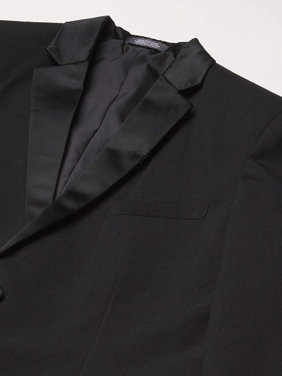 imageVan Heusen Boys 2Piece Formal Suit SetBlack Tuxedo