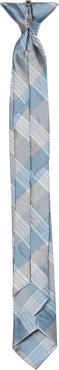 imageVan Heusen Boys Long Sleeve Collared Buttondown Dress Shirt and Tie SetEstonian Blue