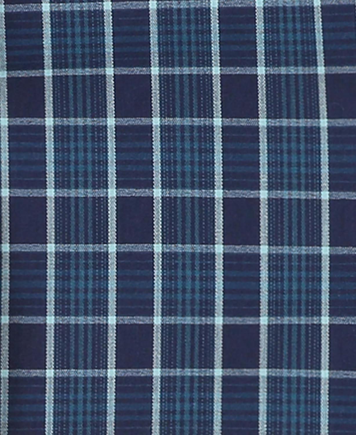 imageVan Heusen Boys Long Sleeve Collared Buttondown Dress Shirt and Tie SetFlag Blue Gingham