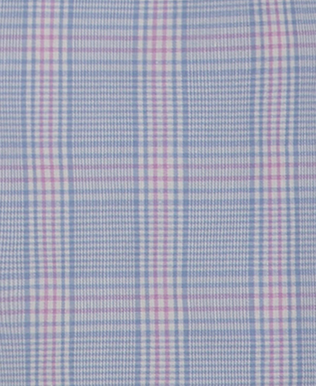 imageVan Heusen Boys Long Sleeve Collared Buttondown Dress Shirt and Tie SetViolet Plaid