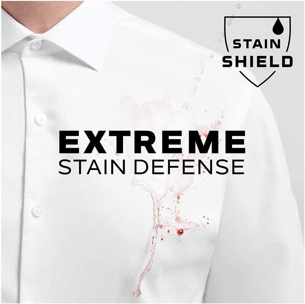 imageVan Heusen Mens BIG FIT Dress Shirt Stain Shield Stretch Big and TallOld Meteorite
