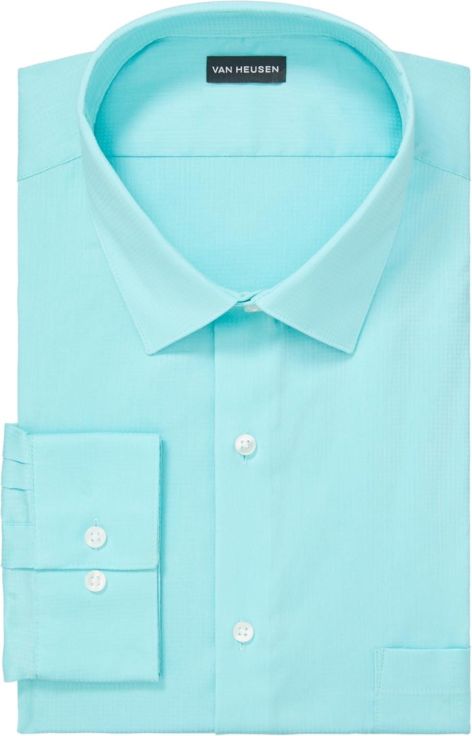 imageVan Heusen Mens BIG FIT Dress Shirt Stain Shield Stretch Big and TallOld Opal