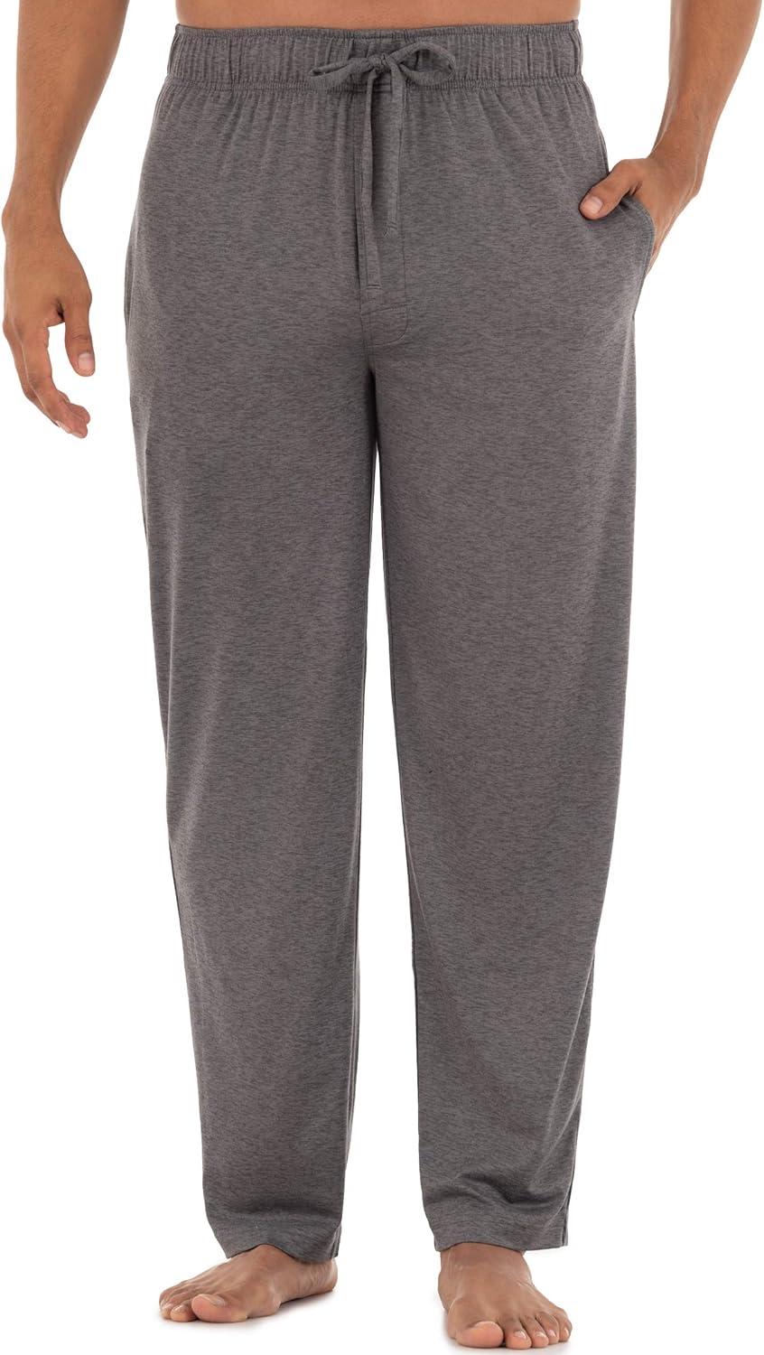 imageVan Heusen Mens Jersey Knit Sleep PantMedium Grey