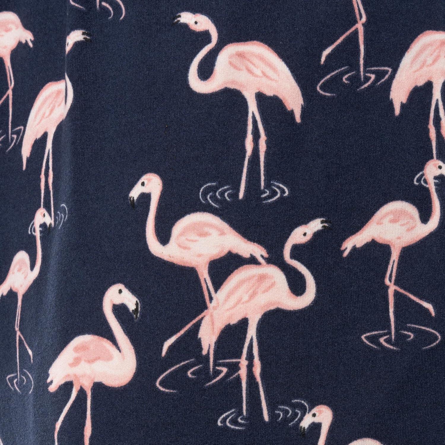 imageVan Heusen Mens Jersey Knit Sleep PantNavyFlamingo