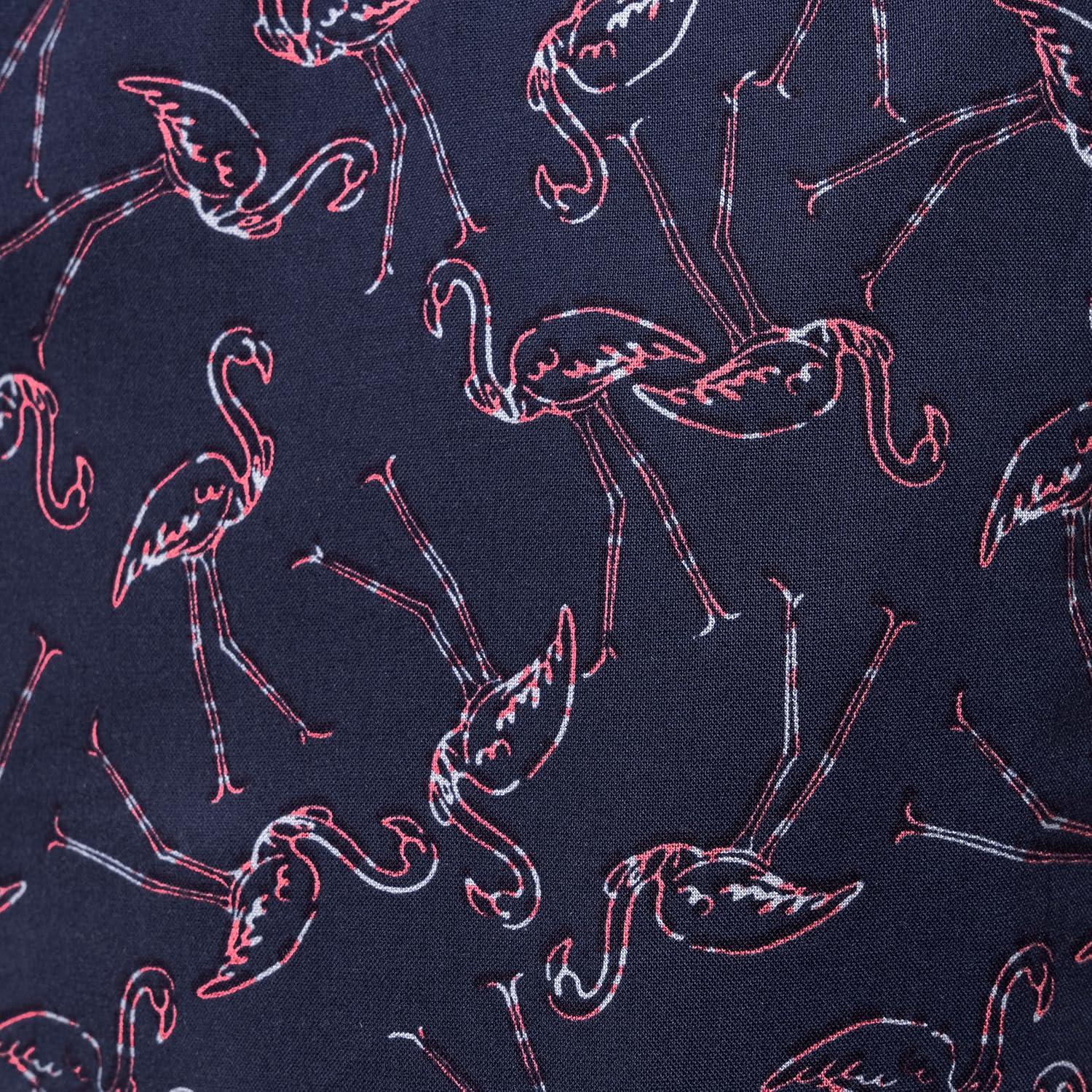 imageVan Heusen Mens Rayon Sleep Pajama PantNavyFlamingos