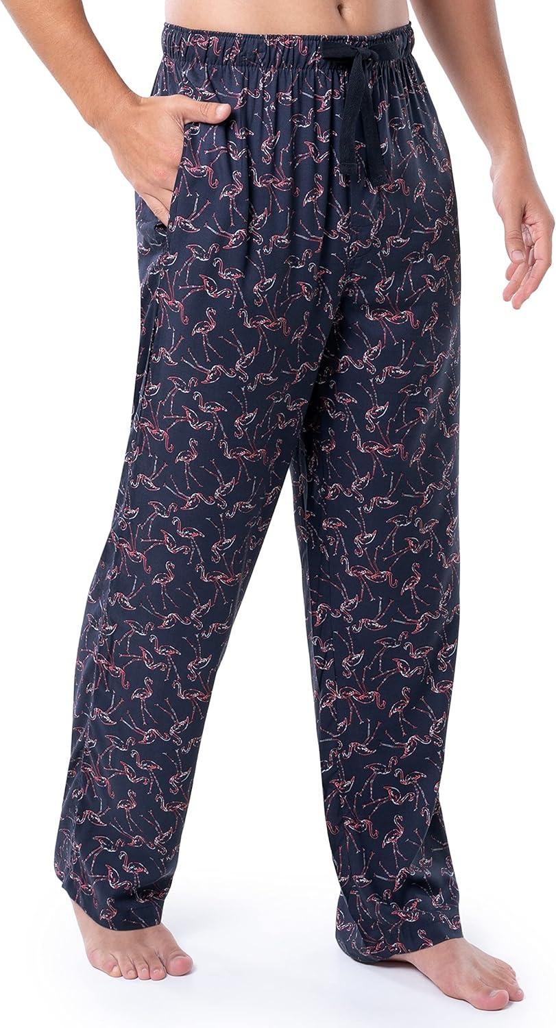 imageVan Heusen Mens Rayon Sleep Pajama PantNavyFlamingos