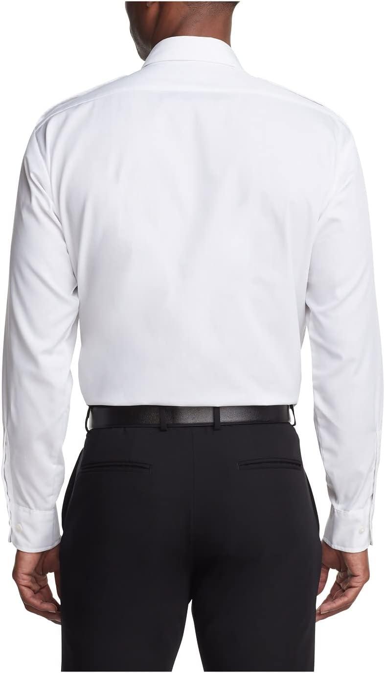 imageVan Heusen Mens Van Heusen Mens Pilot Dress Shirt Long Sleeve AviatorWhite