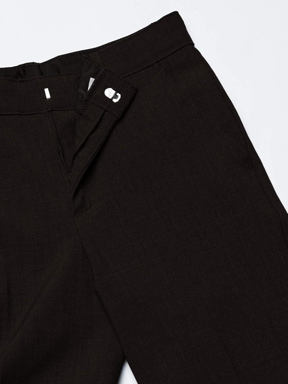 imageVan Heusen boys Flex Stretch Flat Front Dress PantsBlack