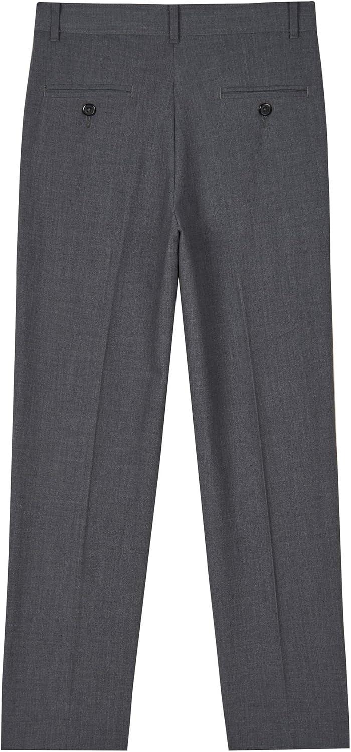 imageVan Heusen boys Flex Stretch Flat Front Dress PantsGrey