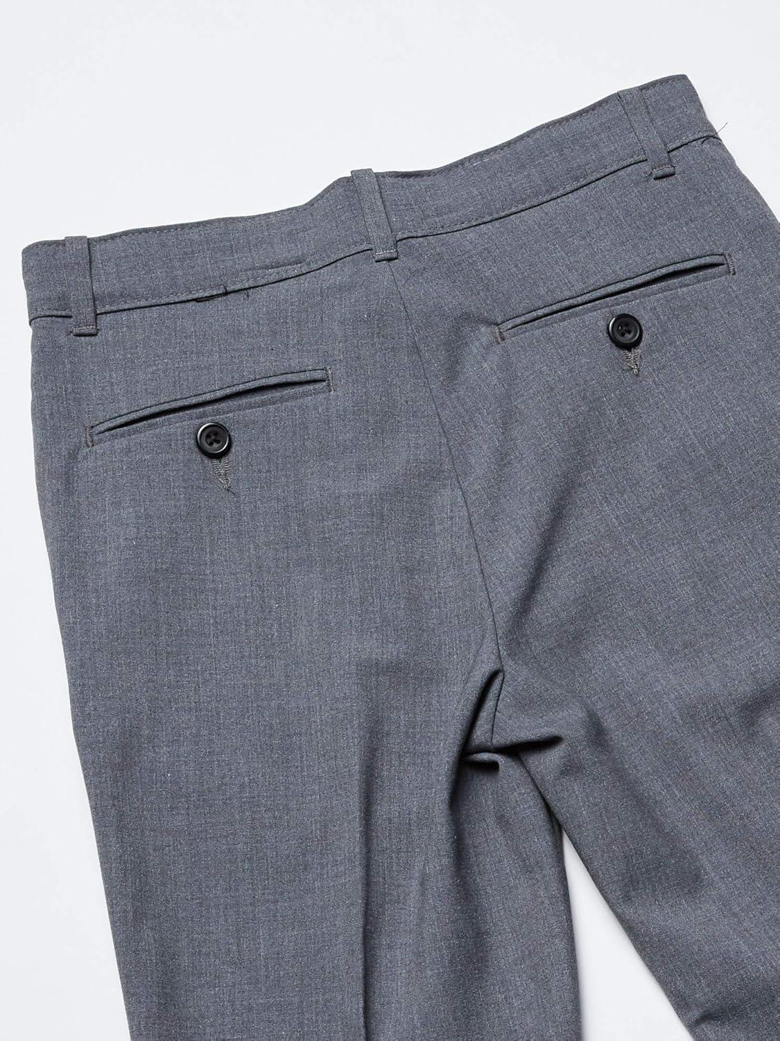 imageVan Heusen boys Flex Stretch Flat Front Dress PantsGrey