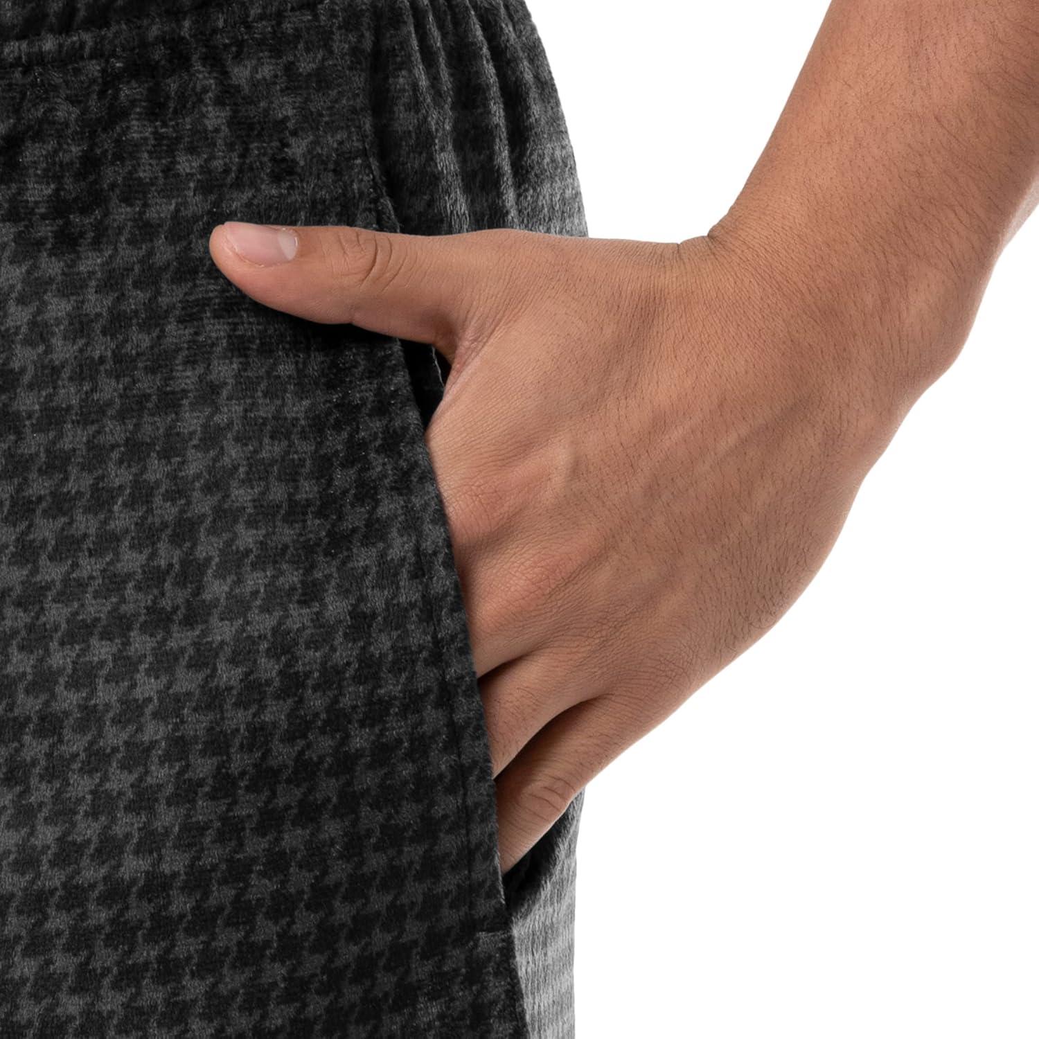 imageVan Heusen mens Silky Fleece Sleep Pajama PantCharcoal