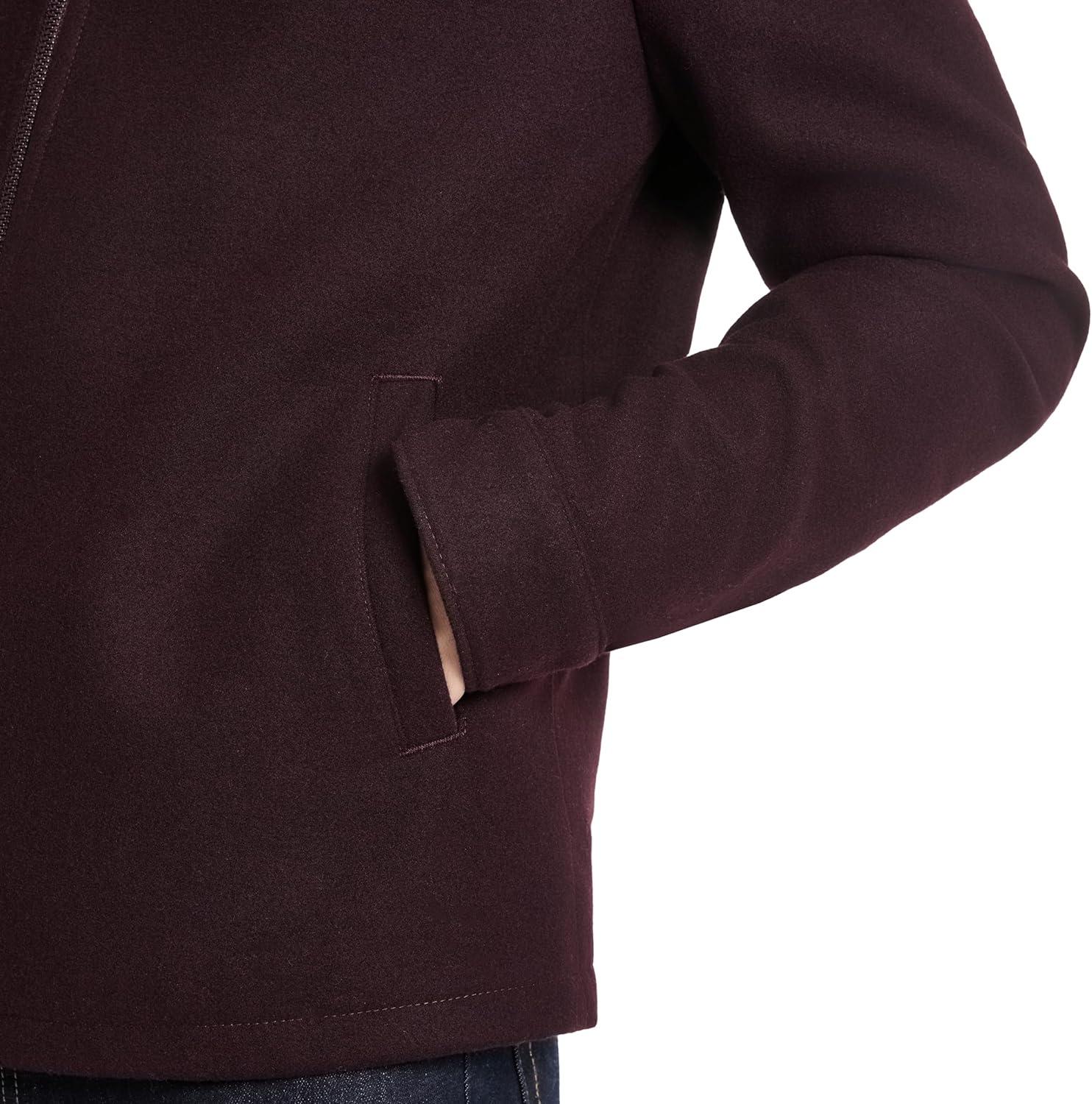 imageVan Heusen mens Van Heusen Mens Trudy Casual Trucker JacketBurgundy