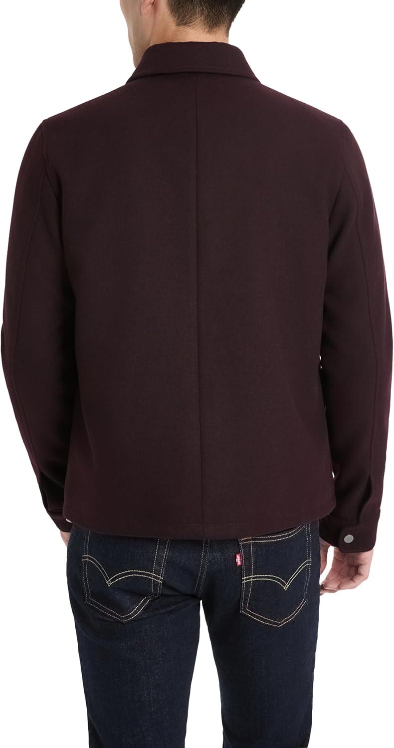 imageVan Heusen mens Van Heusen Mens Trudy Casual Trucker JacketBurgundy