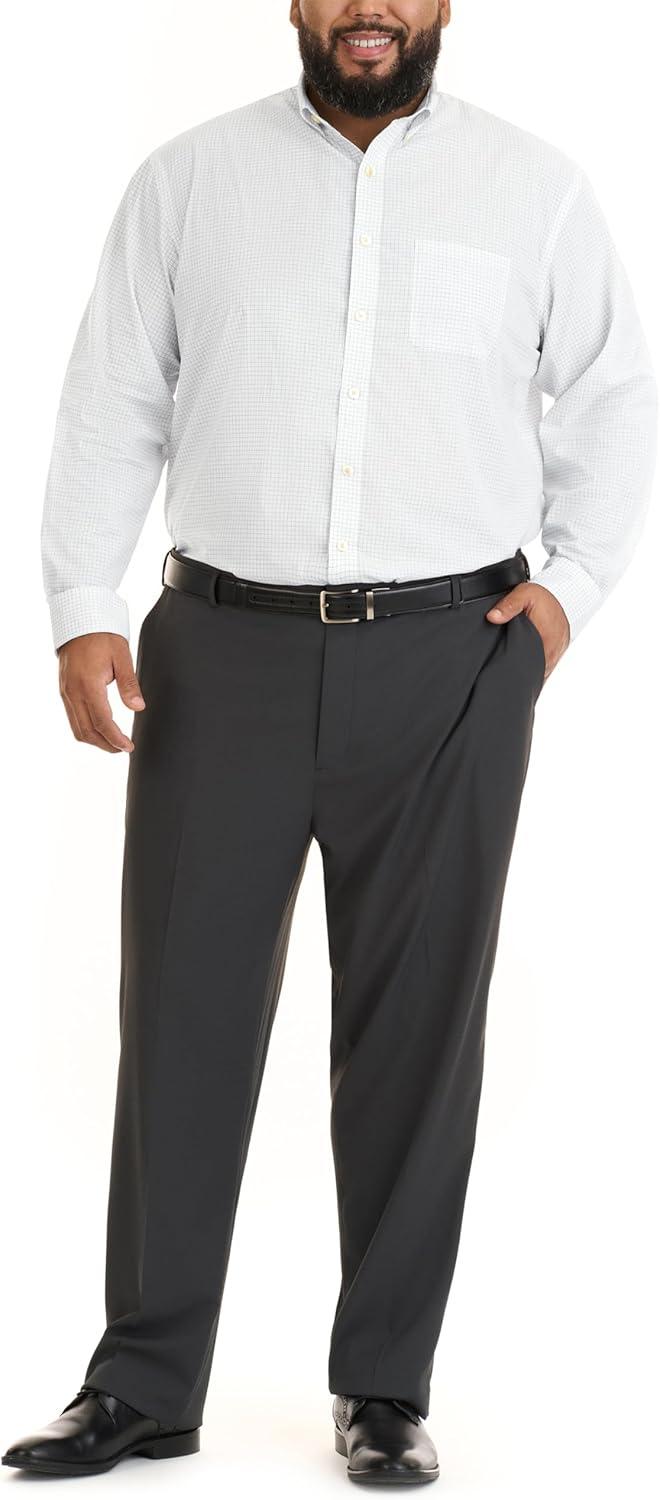 imageVan Heusen mens Wrinkle Free Poplin Long Sleeve Shirt