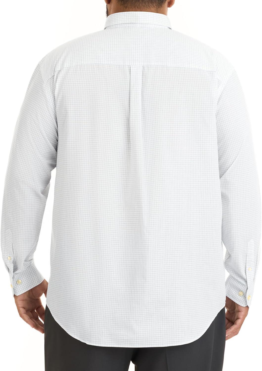 imageVan Heusen mens Wrinkle Free Poplin Long Sleeve Shirt