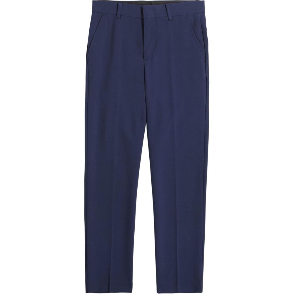 imageVan Heusen boys Flex Stretch Flat Front Dress PantsBank Blue Solid