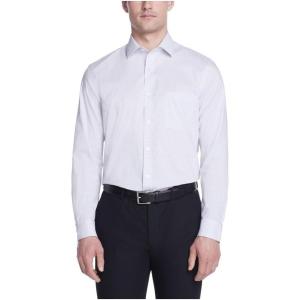 Van Heusen Mens Dress Shirt Regular Fit Ultra Wrinkle Free Flex Collar Stretch Check(Lilac)