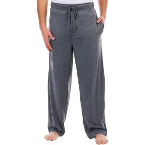 Van Heusen Men’s Jersey Knit Sleep Pant(Medium Grey)