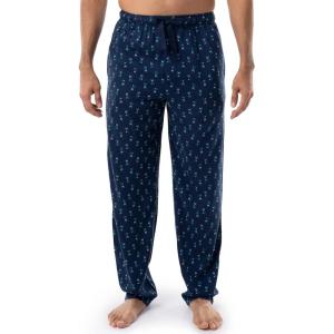 Van Heusen Men’s Rayon Sleep Pajama Pant(Navy/Owl)