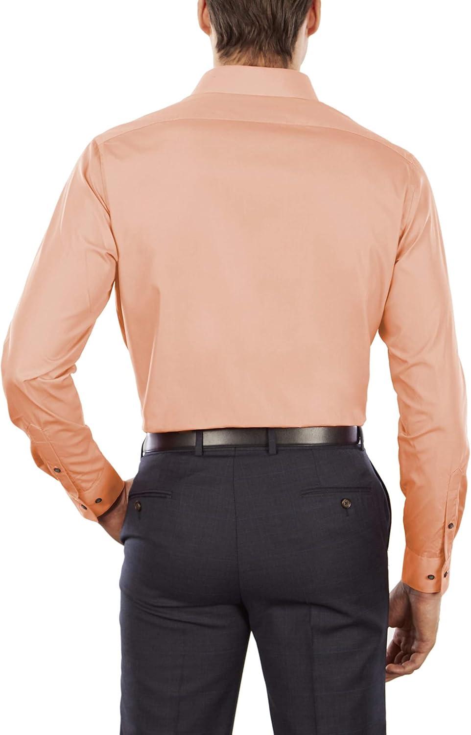 imageVan Heusen Mens Dress Shirt Fitted Poplin SolidScallop