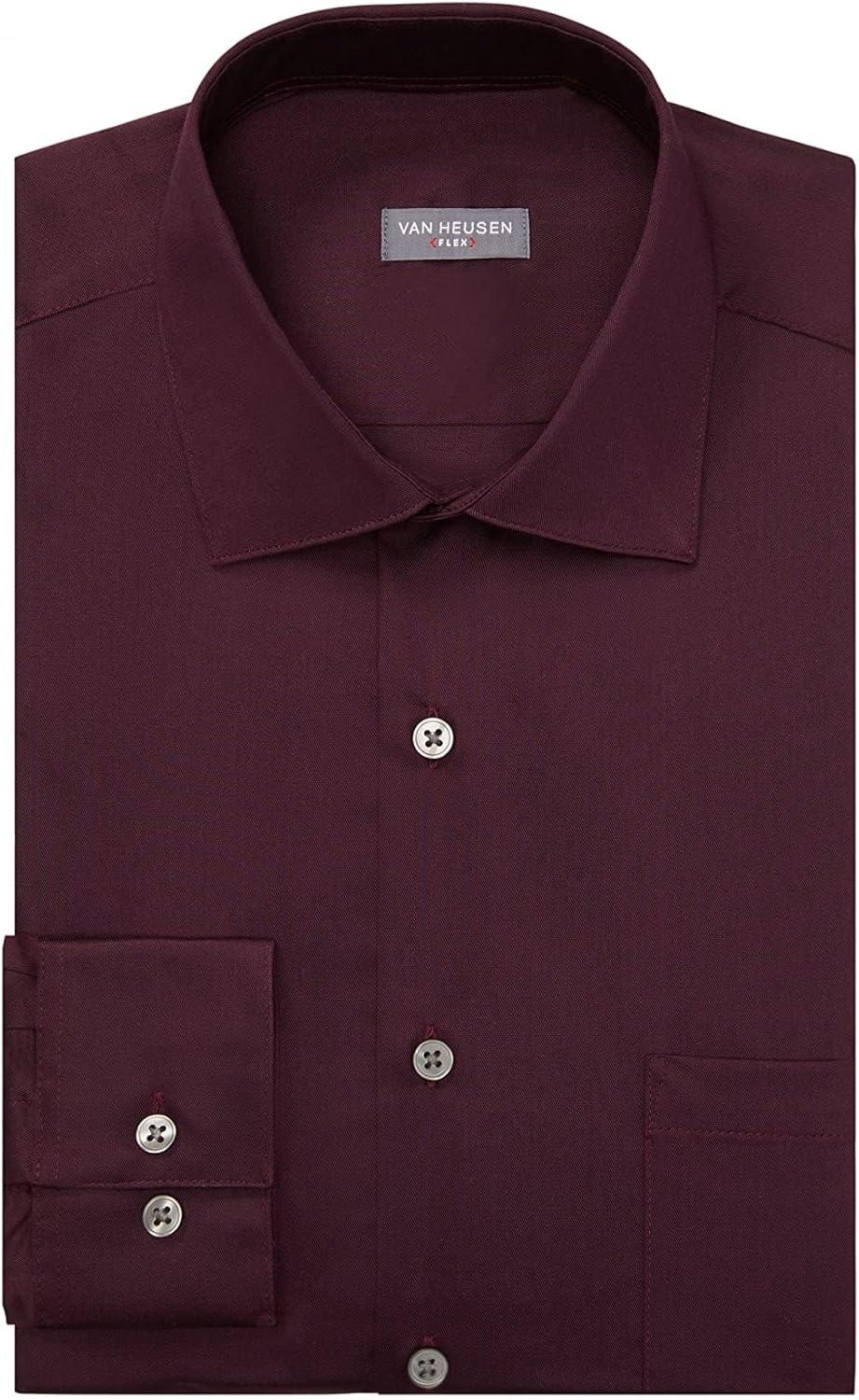 imageVan Heusen Mens Flex Collar Slim Fit Stretch Dress ShirtHearth