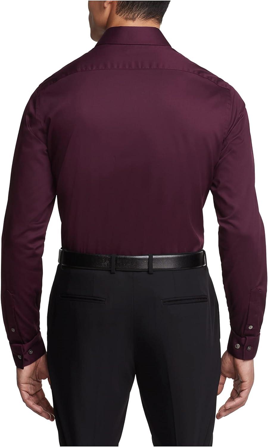 imageVan Heusen Mens Flex Collar Slim Fit Stretch Dress ShirtHearth