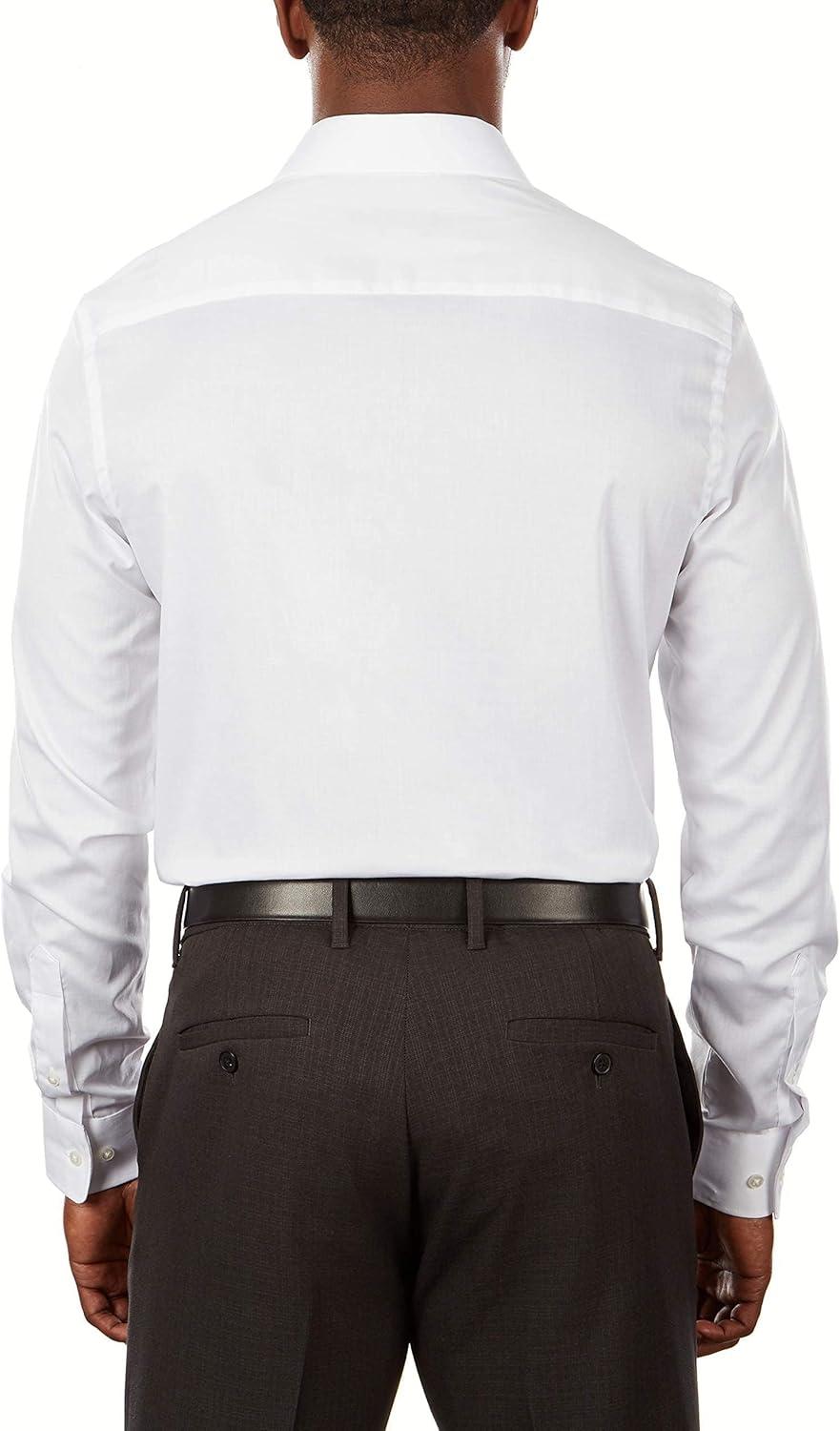 imageVan Heusen Mens Flex Collar Slim Fit Stretch Dress ShirtWhite