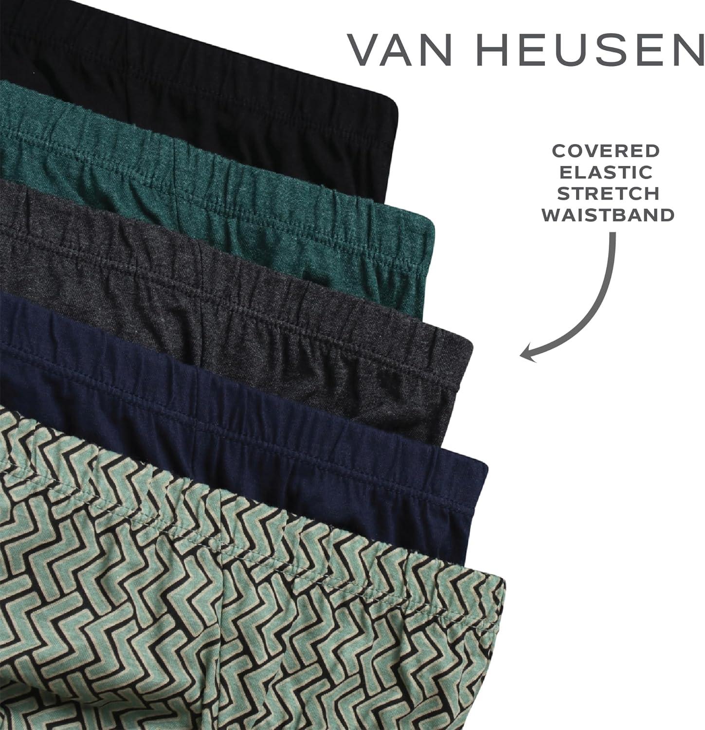imageVan Heusen Mens Underwear Briefs 5 Pack Low Rise Briefs Underwear for Men Pack with Contour PouchBlackGreen HeatherGreyGreen Bay PrintCharcoal Heather