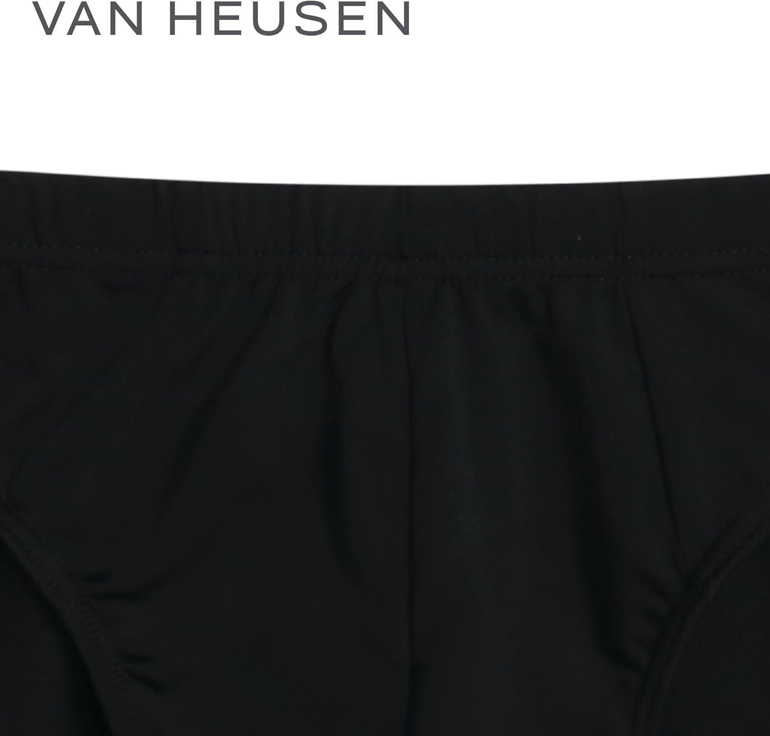 imageVan Heusen Mens Underwear Briefs 5 Pack Quick Dry Low Rise Briefs No Fly Performance Underwear for Men PackBlack